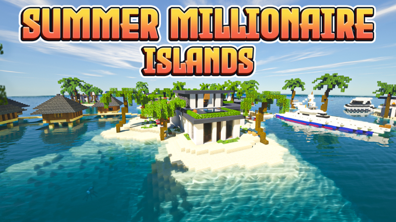 Millionaire Summer Islands Key Art