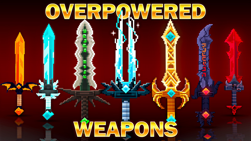 Overpowered Weapons Key Art