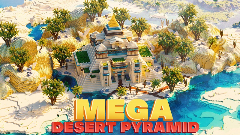 Mega Desert Pyramid Key Art