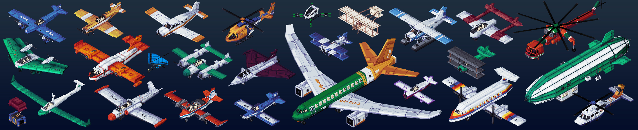 Airplanes Add-On Panorama