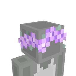 Purple Flowers Crown on the Minecraft Marketplace by A Foxy Toast