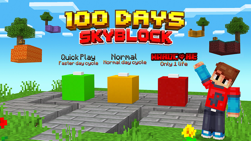 100 Days Skyblock by Razzleberries