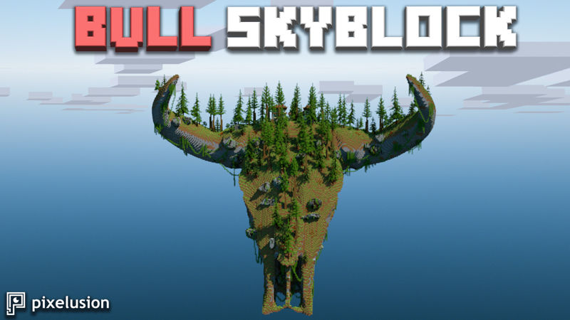 Bull Skyblock Key Art