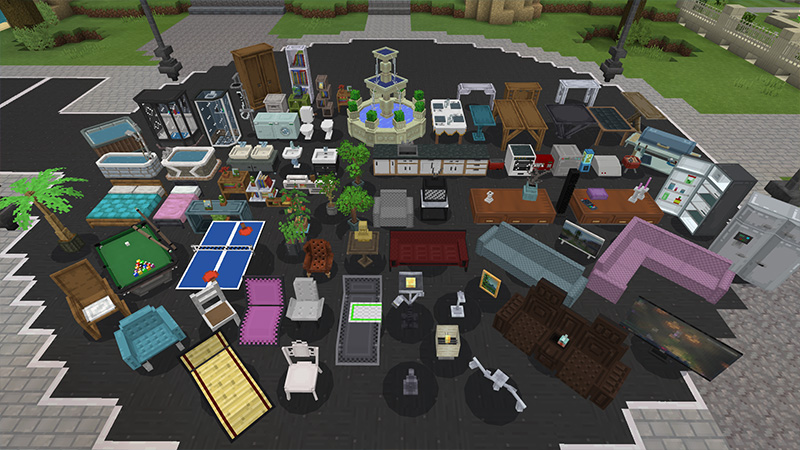 Furniture Mashup In Minecraft Marketplace Minecraft