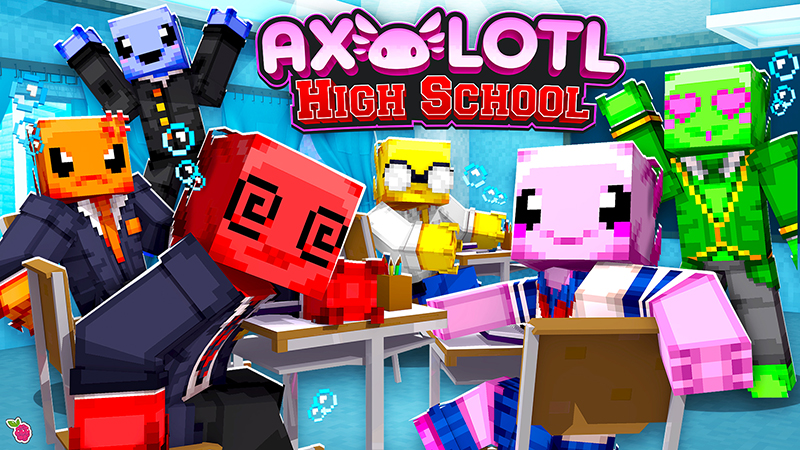 Axolotl High School Key Art