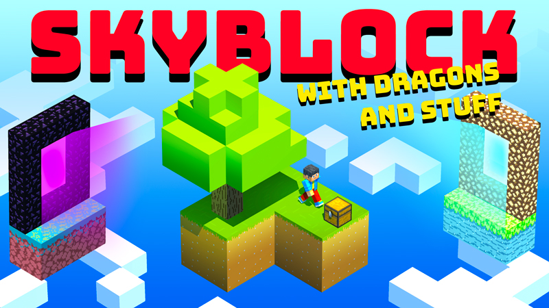 Skyblock | 5 Dimensions Key Art