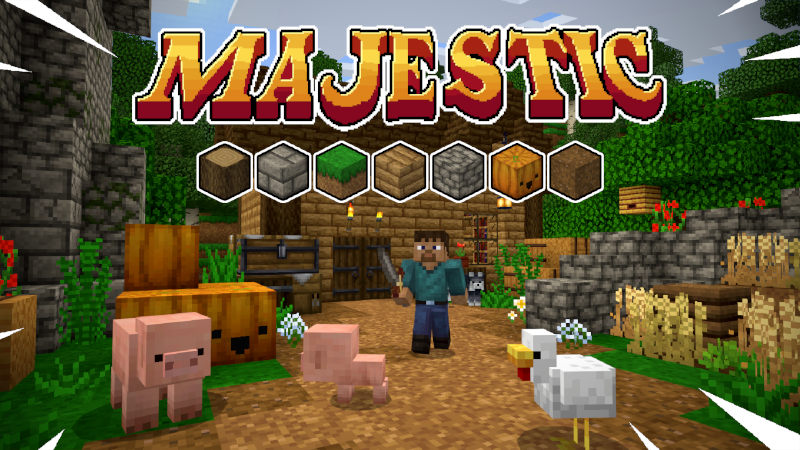 Majestic Texture Pack In Minecraft Marketplace Minecraft