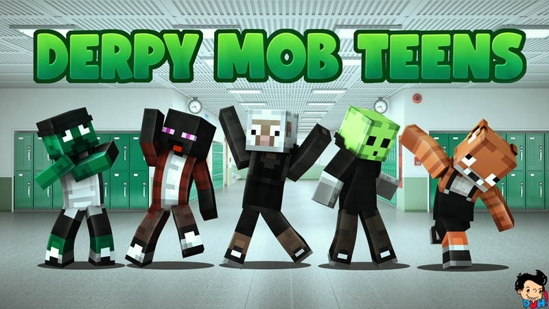 Derpy Mob Teens Key Art