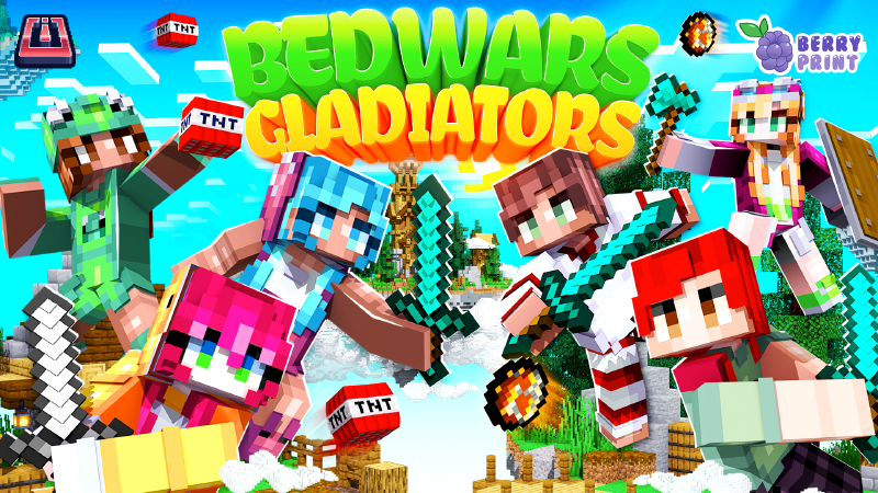 Bedwars Gladiators Key Art