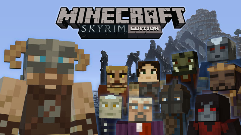 Skyrim Mash Up In Minecraft Marketplace Minecraft