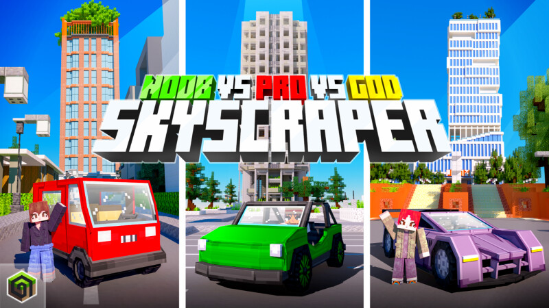 Noob vs Pro vs God: Skyscraper Key Art