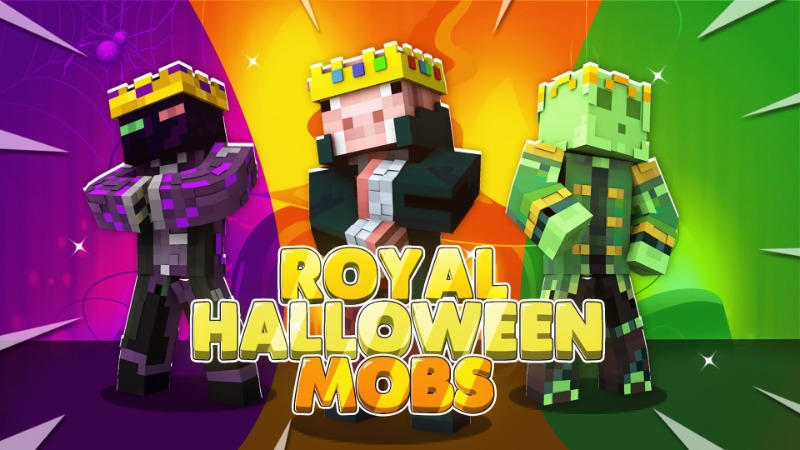 Royal Halloween Mobs Key Art