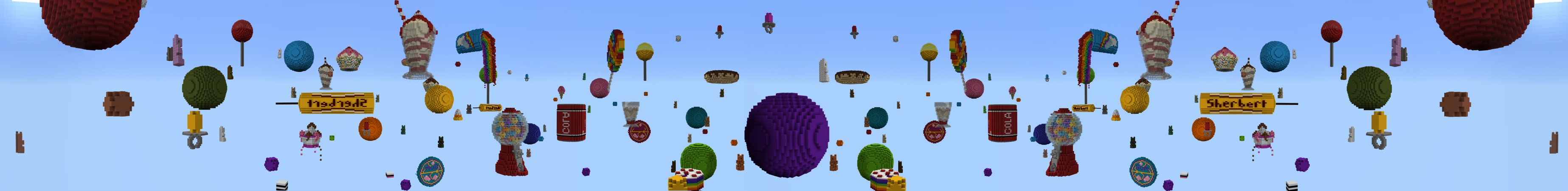 Candy Skyblock Panorama