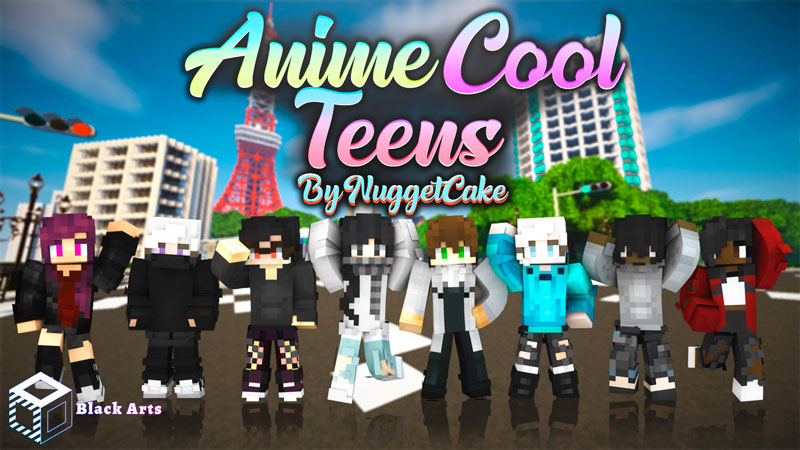 Anime Cool Teens In Minecraft Marketplace Minecraft