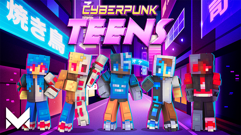 Cyberpunk Teens Key Art