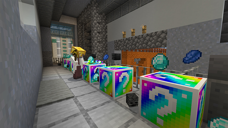 Minecraft: RAINBOW LUCKY BLOCK MOD 