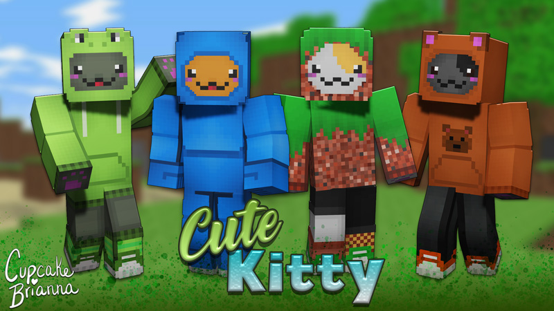 Cute Kitty Hd Skin Pack In Minecraft Marketplace Minecraft