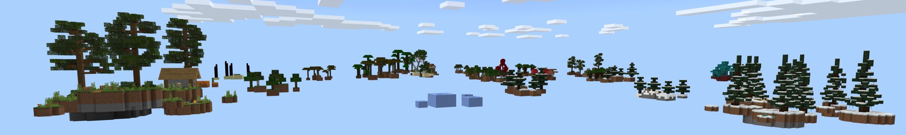 Random Drop Skyblock Panorama