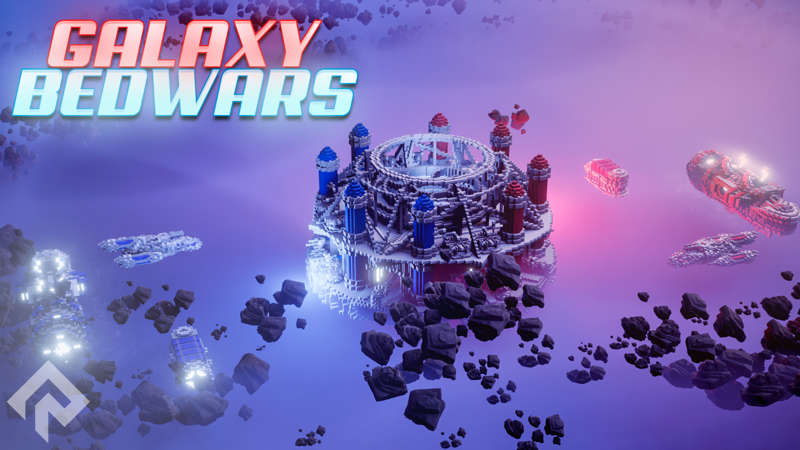 Galaxy Bedwars Key Art