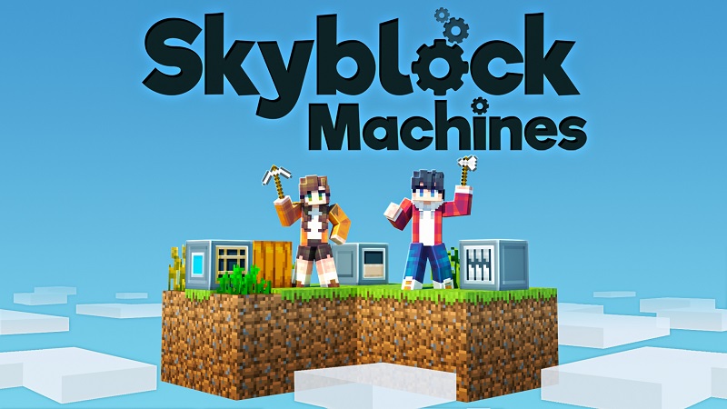 Skyblock Machines Key Art