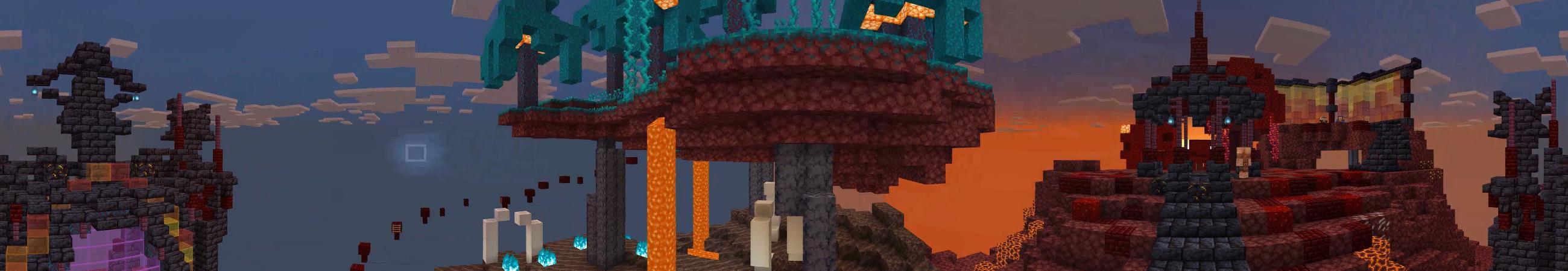 Lucky Skywars: Nether Update Panorama