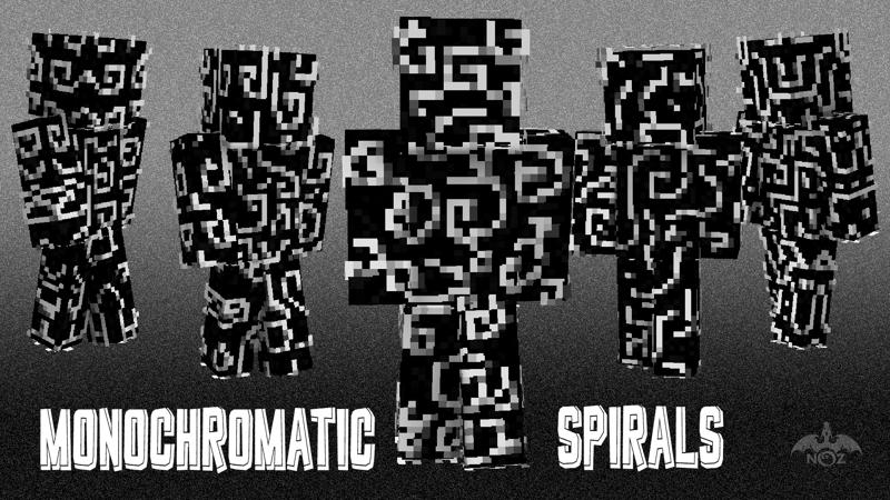 Monochromatic Spirals Key Art