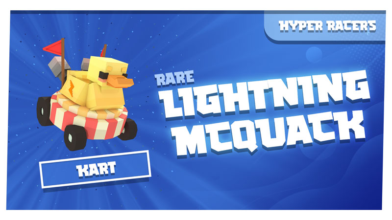 Lightning McQuack Kart Key Art