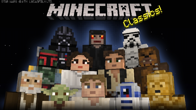 Minecraft on Xbox One and Xbox 360 Gets a Star Wars Skin Pack