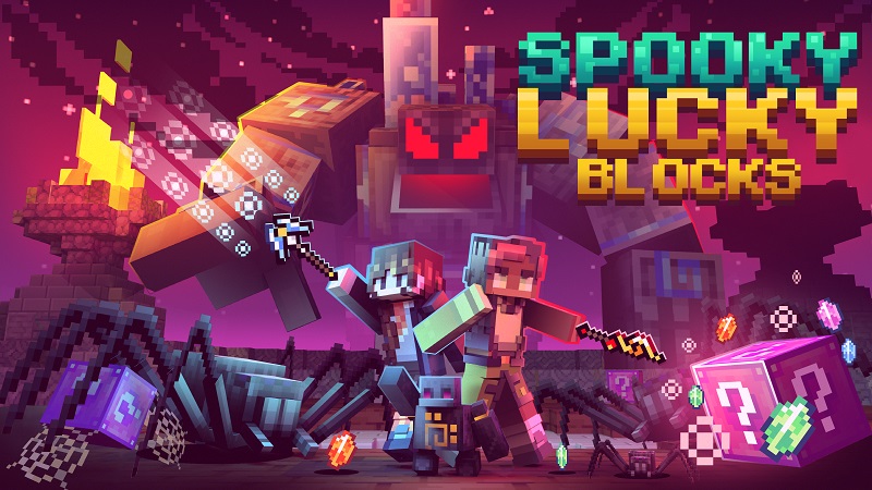 Spooky Lucky Blocks on the Minecraft Marketplace by Nitric Concepts Spooky Lucky Blocks on the Minecraft Marketplace by Nitric Concepts