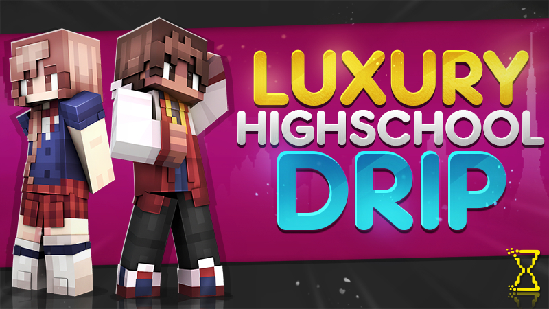 Luxury High School Drip Key Art