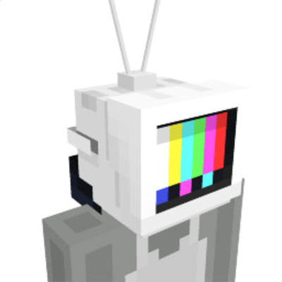 Tv Head on the Minecraft Marketplace by Glowfischdesigns Tv Head on the Minecraft Marketplace by Glowfischdesigns