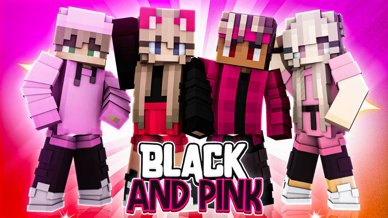 Black and Pink Key Art