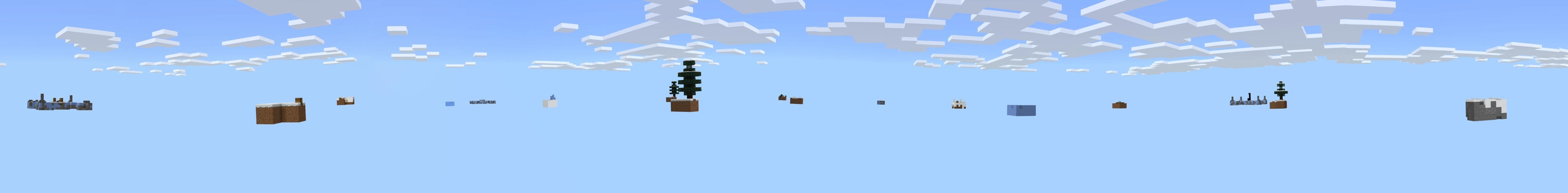 Skyblock: Winter Edition Panorama