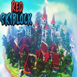 Red Skyblock Pack Icon