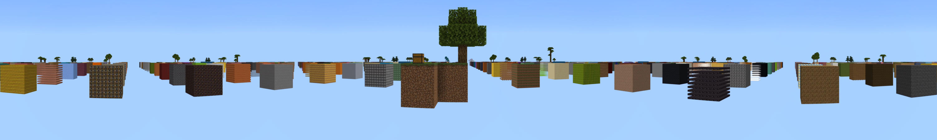 Cubed Skyblock Panorama