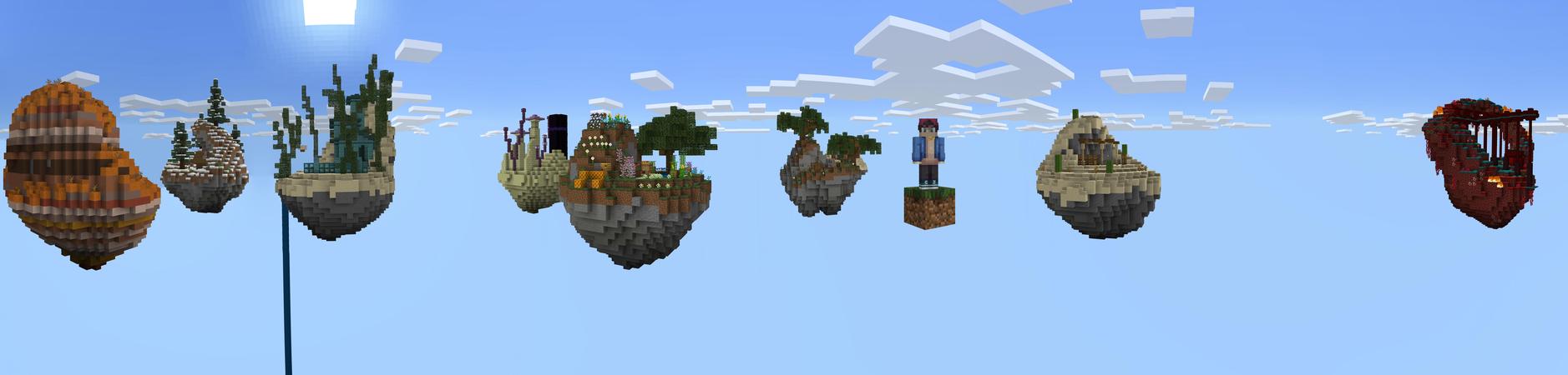 One Block Skyblock! Panorama