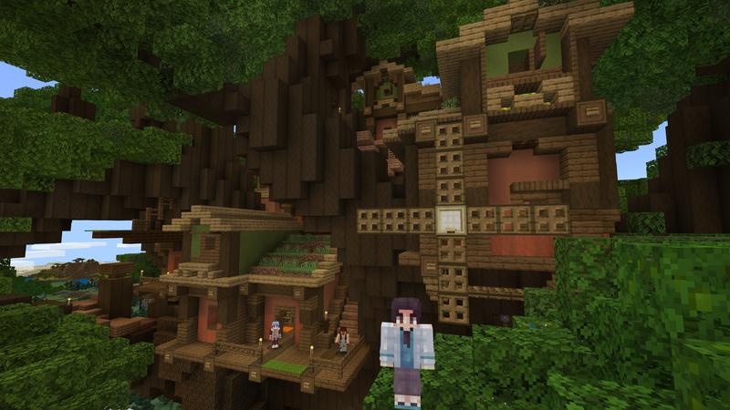 Giant Tree House by Cubed Creations