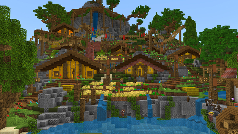 Elf Village by Diluvian (Minecraft Marketplace Map) - Minecraft ...