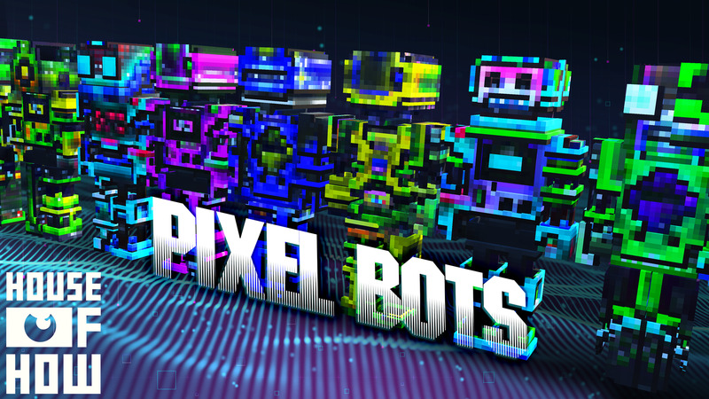 Pixel Bots HD Key Art