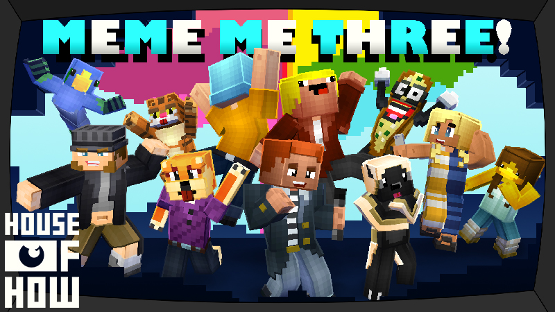 Meme Me Three! Key Art