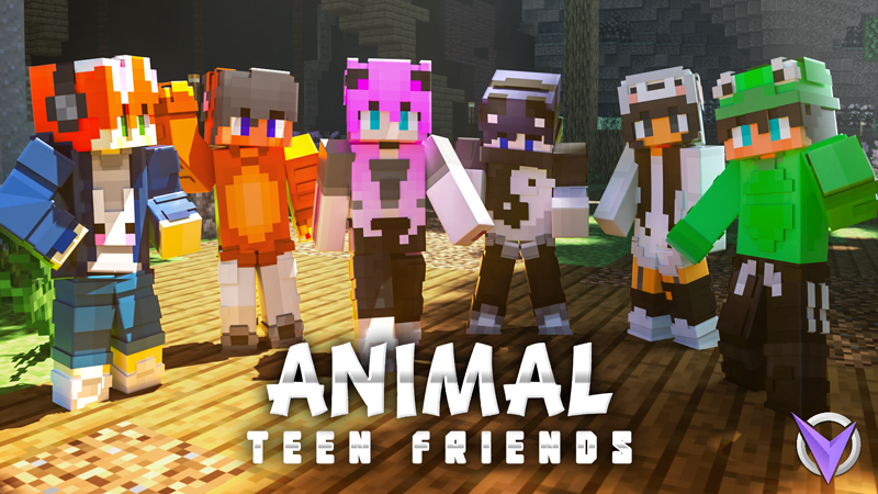 Animal Teen Friends Key Art