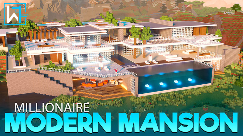 Modern Deluxe Mansion in Minecraft Marketplace