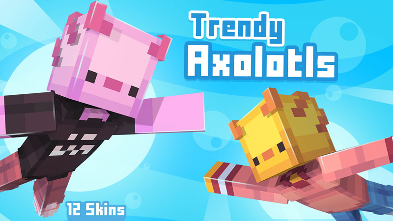 Trendy Axolotls Key Art