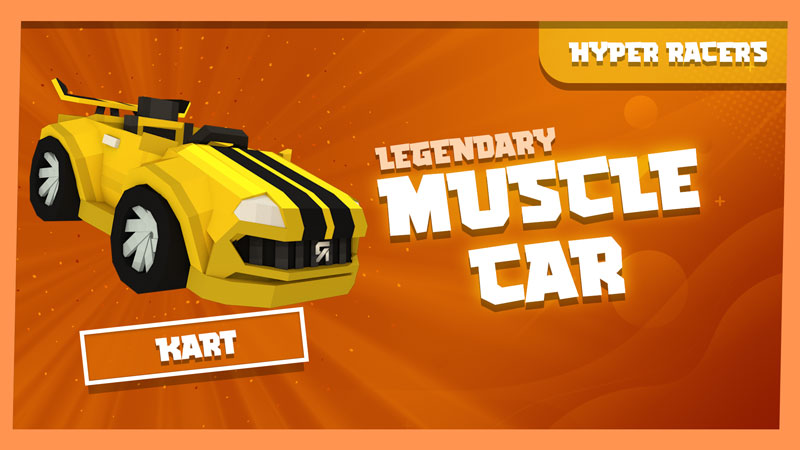 Muscle Kart Key Art