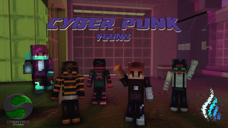 Cyber Punk Teens in Minecraft Marketplace | Minecraft