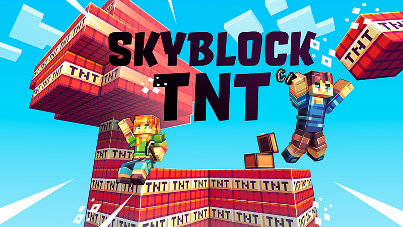 Skyblock TNT Key Art