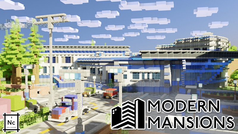 Modern Mansions In Minecraft Marketplace Minecraft