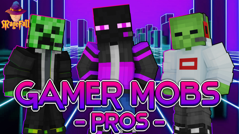 Gamer Mobs: Pros Key Art