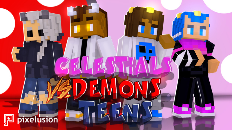 Celestials VS Demons Teens Key Art