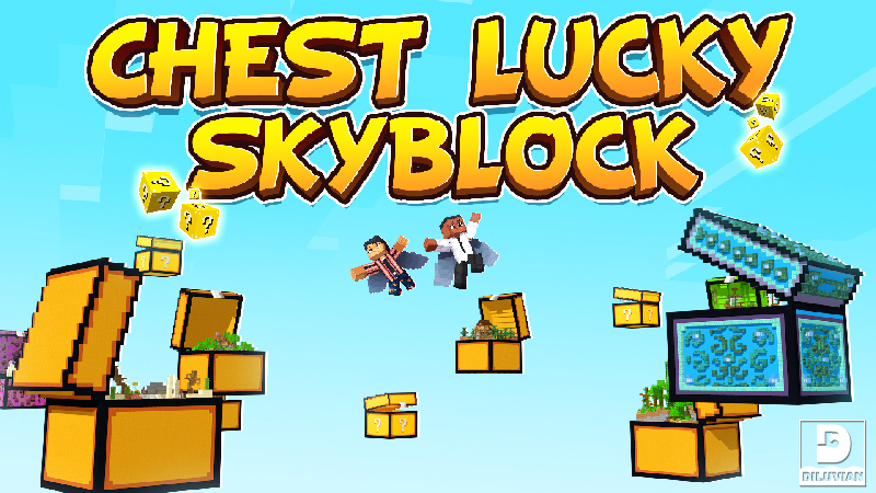 Chest Lucky Skyblock Key Art